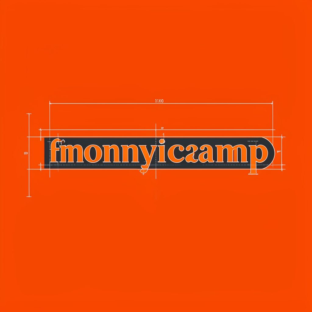 Symfonycamp logo mark in warm orange and dark charcoal